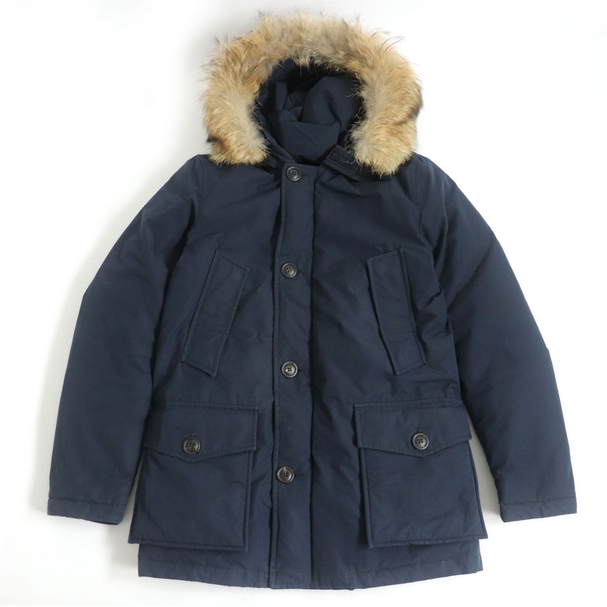 世界的に ダブルジップ コヨーテファー/フーデッド PARKA ARCTIC