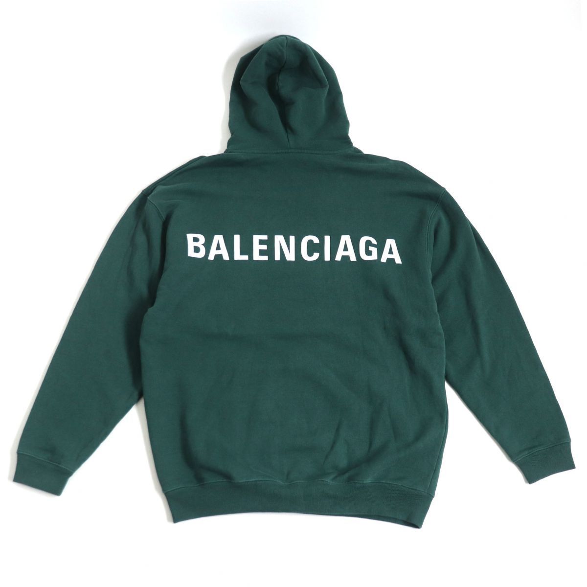 美品□19AW BALENCIAGA/バレンシアガ 570798 バックロゴプリント