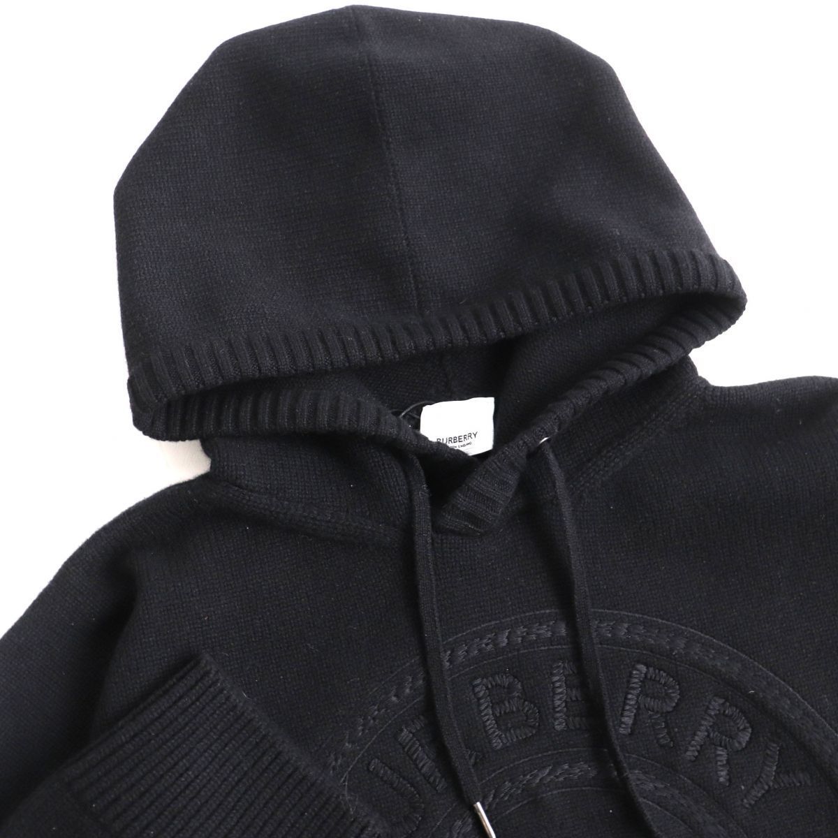 未使用品◇BURBERRY バーバリー 8045739 カシミヤ100% ロゴ