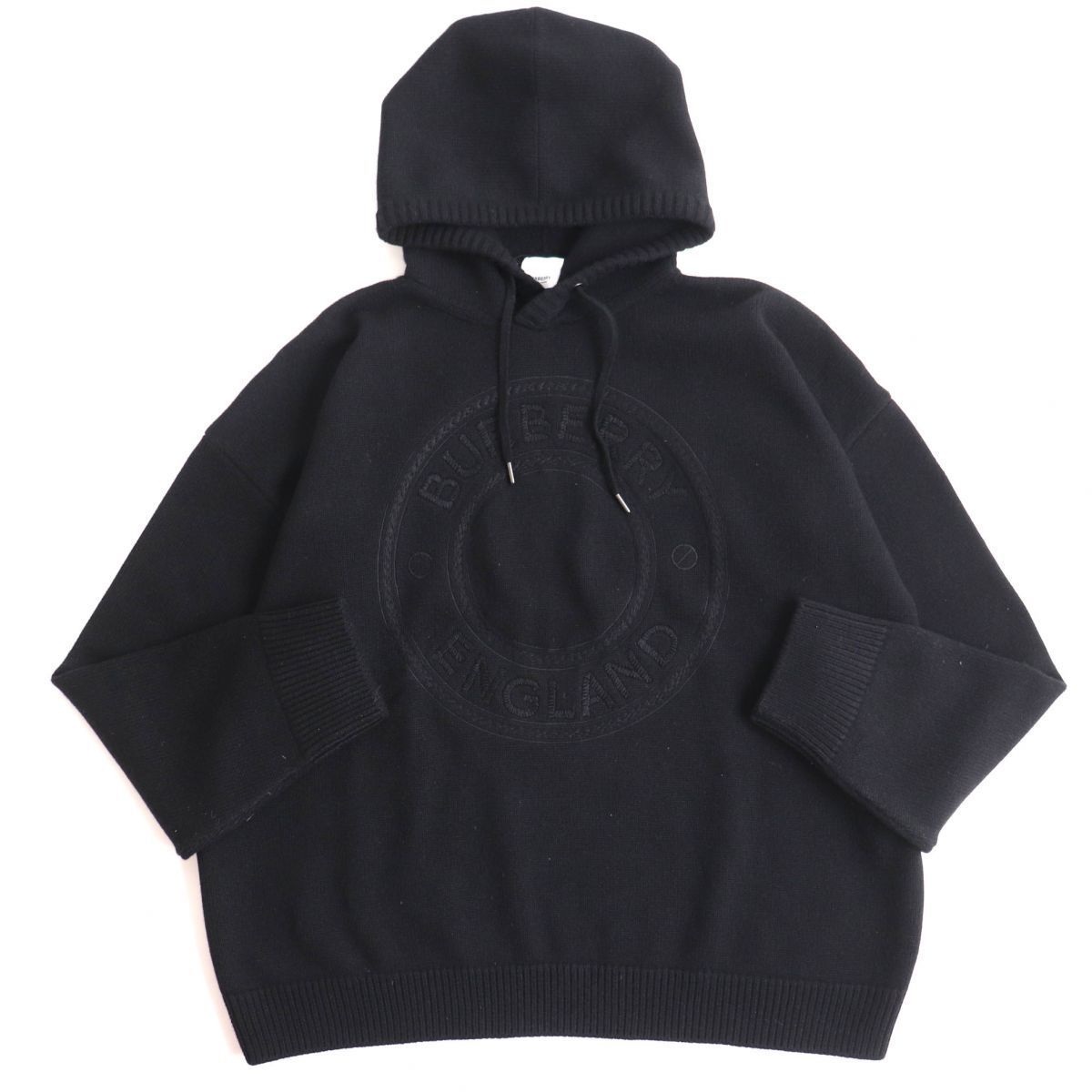 未使用品◇BURBERRY バーバリー 8045739 カシミヤ100% ロゴ