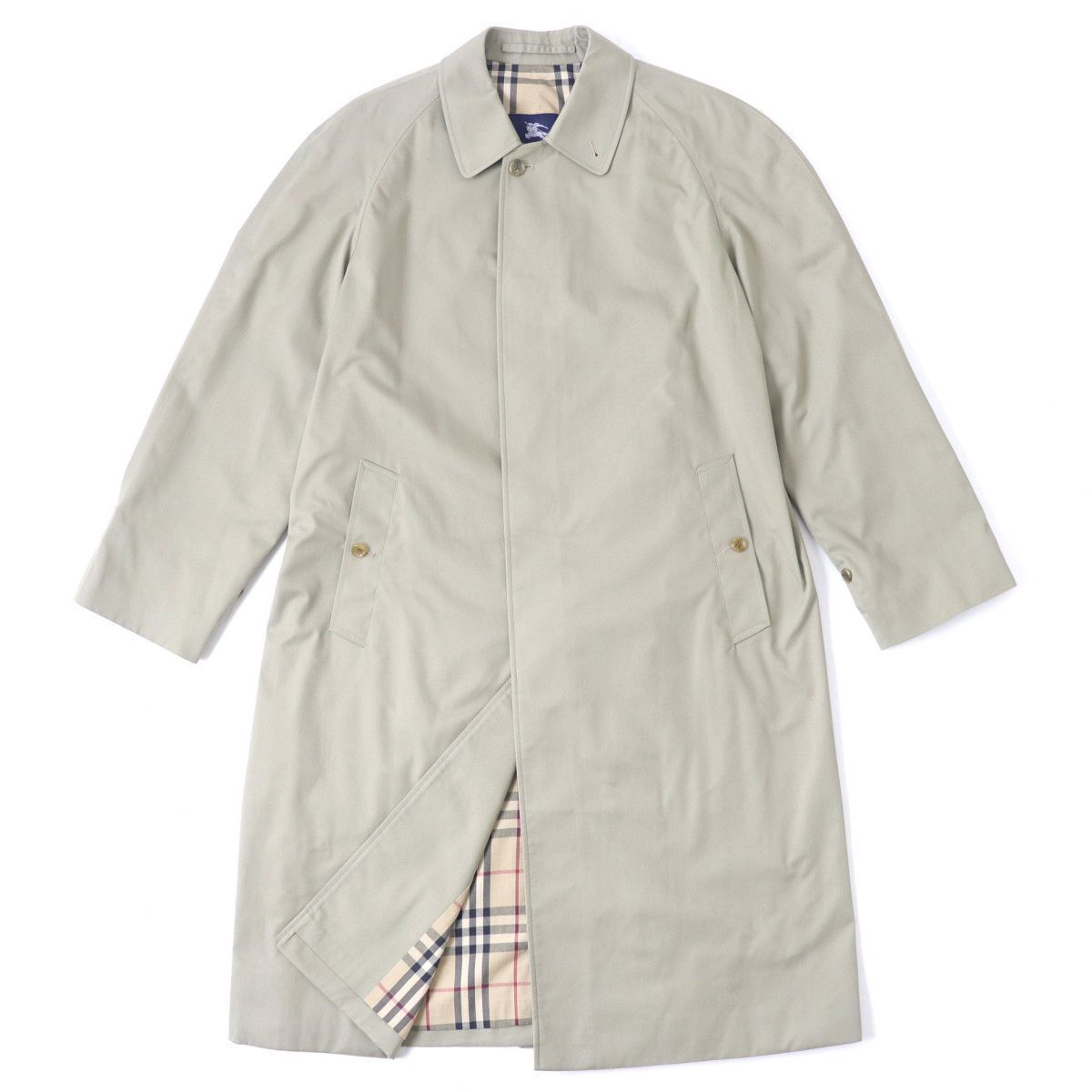 美品△イングランド製 BURBERRY LONDON バーバリーロンドン 裏地ノバ