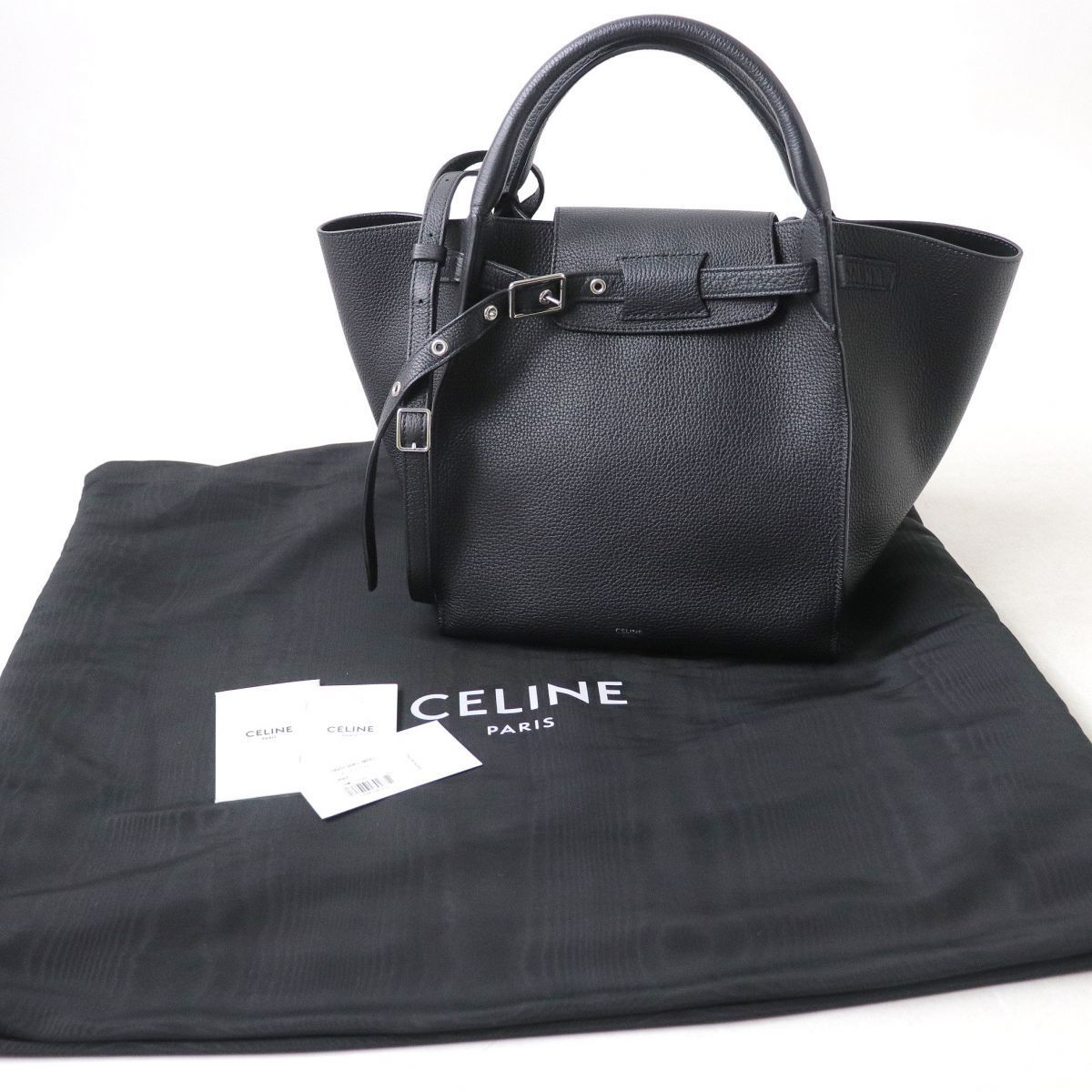 美品◇CELINE セリーヌ 18931 3A4U.38NO ビッグバッグ スモール 新ロゴ