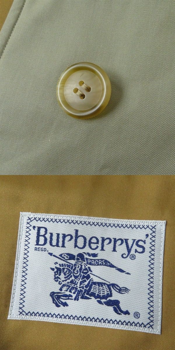 美シルエット Burberrys バーバリー ヴィンテージ 裏地チェック柄