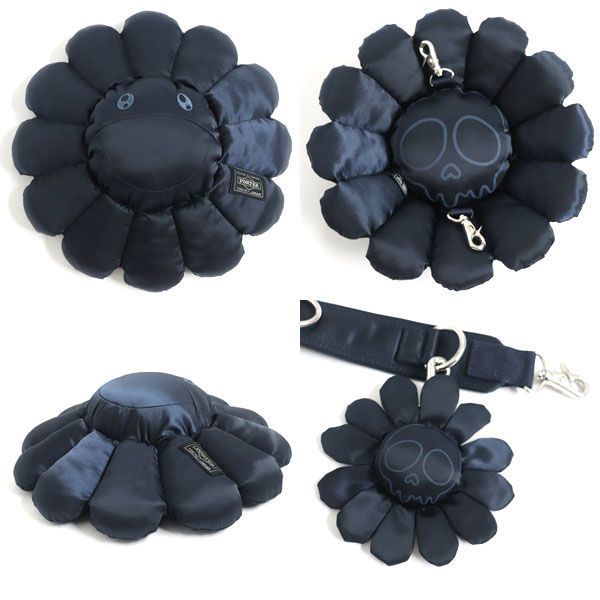 極美品▽PORTER ポーター 村上隆 コラボ タンカー HELMET BAG S お花