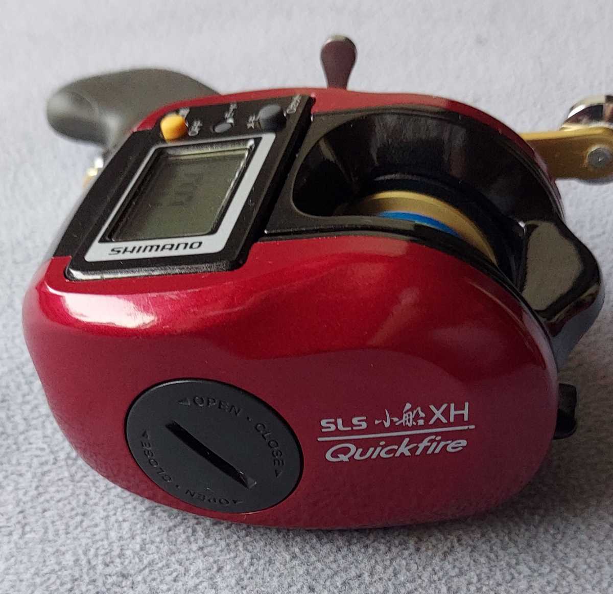 美品 シマノ SLS クイックファイヤー 小船 400XH 右 SHIMANO 手 美品 シマノ SLS クイックファイヤー 小船 400XH 右 SHIMANO 手