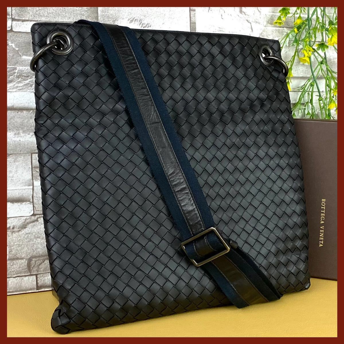 a258 1円☆美品☆ BOTTEGA VENETA ボッテガ・ヴェネタ ショルダー