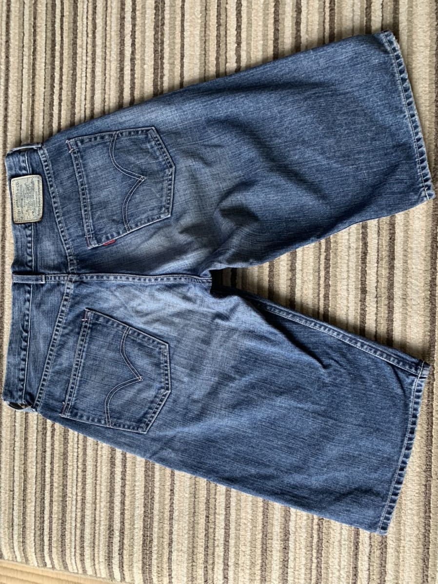 リーバイス503 Levi s 夏用デニムショートパンツ32インチ 中古_画像3