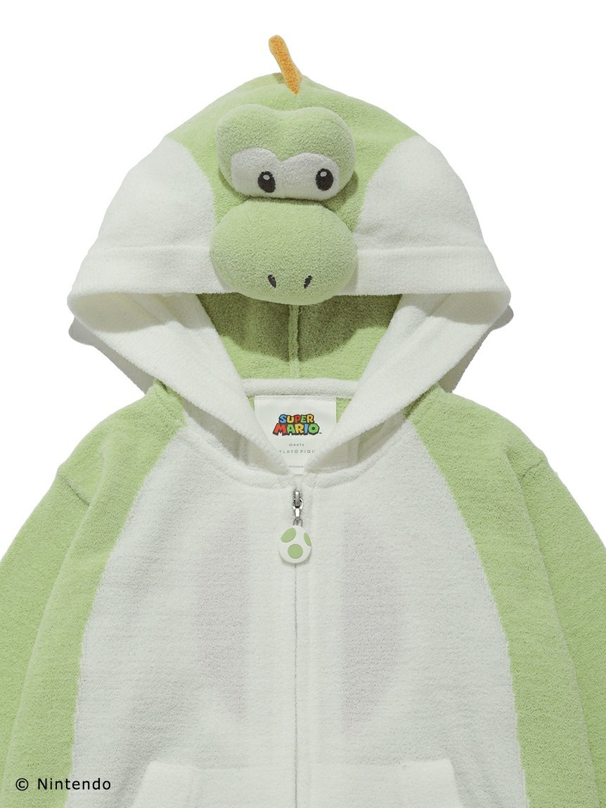 ジェラピケ♡⃛ ヨッシーセットアップ(緑) 新品タグ付き ジェラートピケ スーパーマリオコラボ ヨッシー