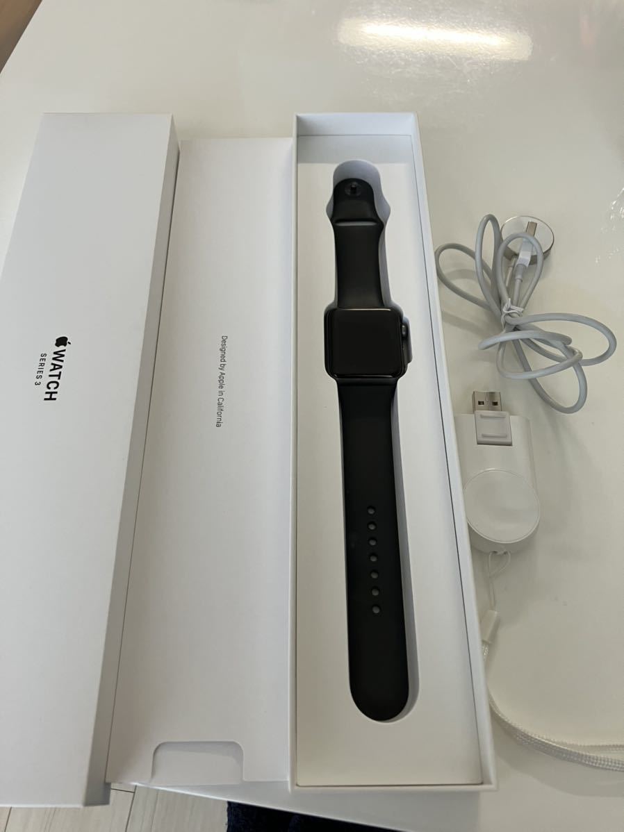 APPLE WATCH3 42 SGAL BK140-210 201809-