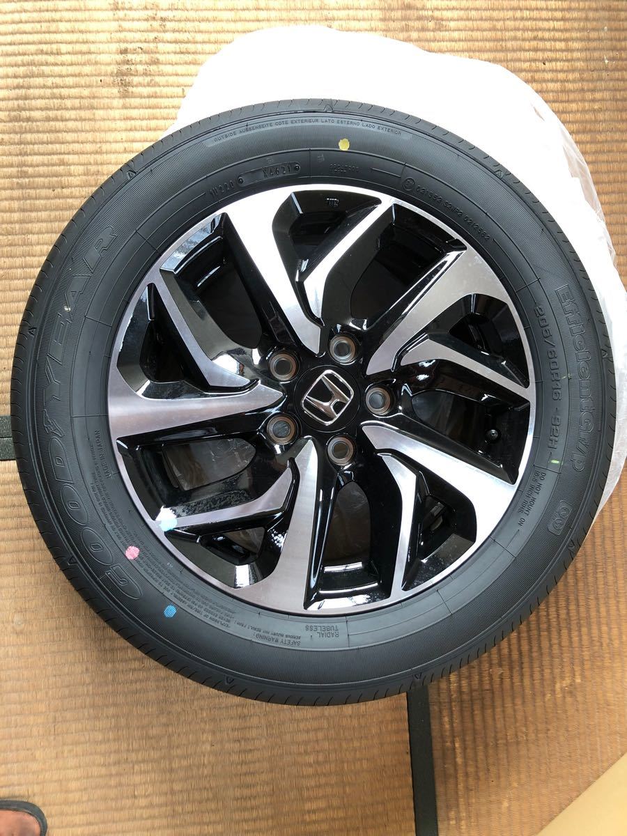 ステップワゴンスパーダ用新車外し 純正ホイール タイヤのセット ステップワゴンスパーダ用新車外し 純正ホイール タイヤのセット