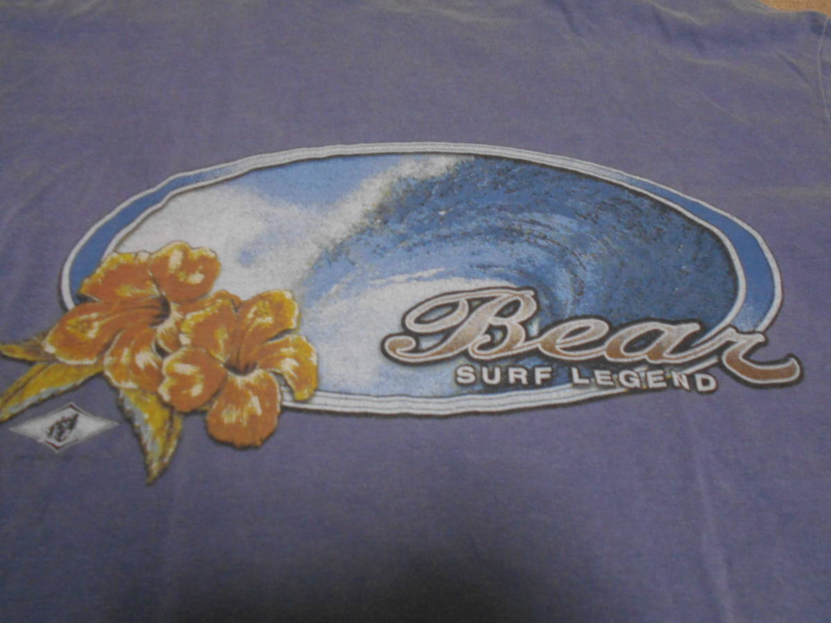 １９９０S BEAR SURFBOARDS BILLY HAMILTON RANDY RARICK BIG WEDNESDAY VINTAGE SURF ベアー サーフィン サーファー ビンテージ Tシャツ_画像2