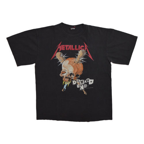 Vintage T-Shirt / ヴィンテージ Tシャツ】METALLICA DAMAGe iNc. TOUR