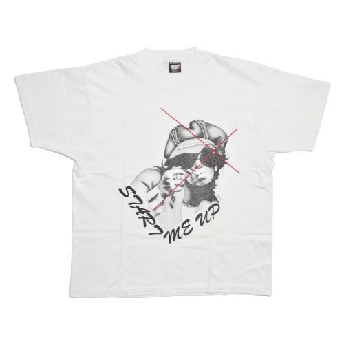 【Vintage T-Shirt / ヴィンテージ Tシャツ】Rolling Stones / Keith Richards Start Me Up , ローリング・ストーンズ《SIZE : XL》