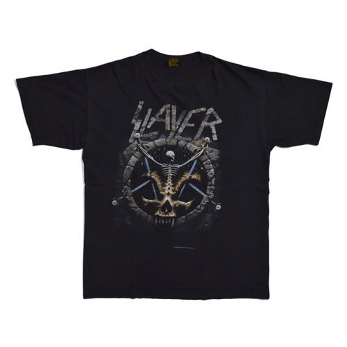 【まとめ買い】 INTERVENTION DIVINE Tシャツ】SLAYER ヴィンテージ / T-Shirt 【Vintage , XL》 : ディヴァイン・インターヴェンション《SIZE スレイヤー Tシャツ
