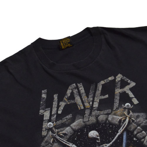 【Vintage T-Shirt / ヴィンテージ Tシャツ】SLAYER DIVINE INTERVENTION , スレイヤー ディヴァイン・インターヴェンション《SIZE : XL》_画像4