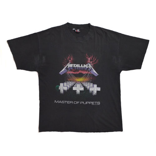 【Vintage T-Shirt / ヴィンテージ Tシャツ】METALLICA MASTER OF PURPETS / メタリカ《SIZE : N/A》