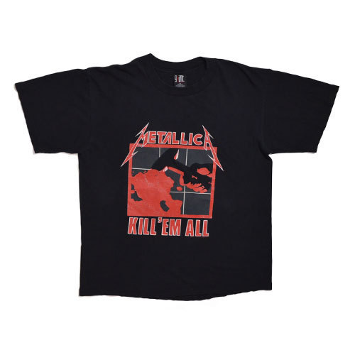 【Vintage T-Shirt / ヴィンテージ Tシャツ】METALLICA KILL'EM ALL , メタリカ Jerry Lorenzo愛用柄《SIZE : XL》