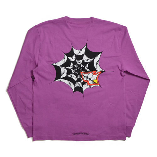 【CHROME HEARTS / クロムハーツ】CHROME HEARTS x MATTY BOY SPIDER L/S T-SHIRT / マッティ・ボーイ ロゴ ロングTシャツ《SIZE : L》