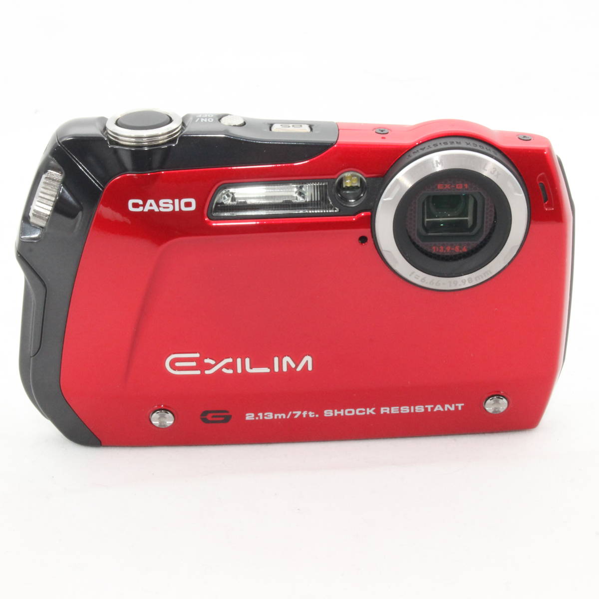 CASIO デジタルカメラ EXILIM-G レッド EX-G1RD #2206005 | www
