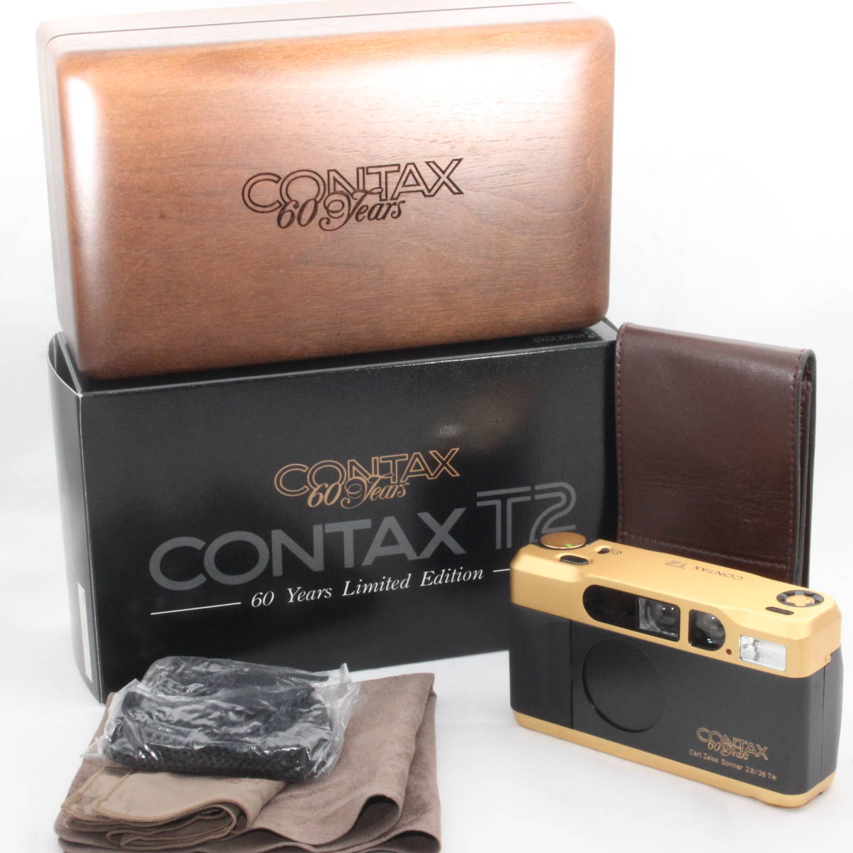 □ ほぼ新品 □ コンタックス CONTAX T2 60th 60周年記念モデル 限定