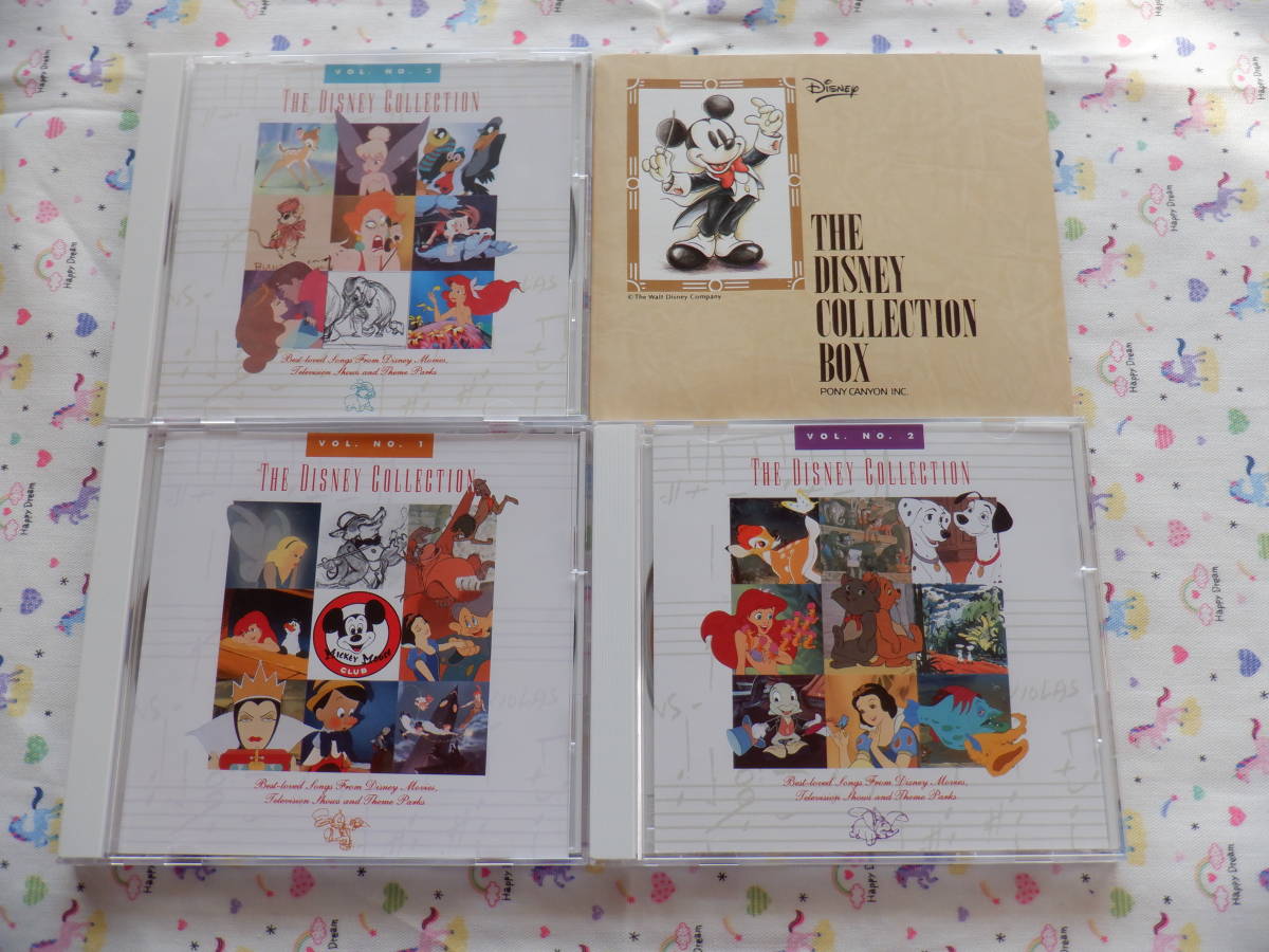 B6　中古CD『ザ・ディズニー・コレクションBOX～CD３枚組』_画像2