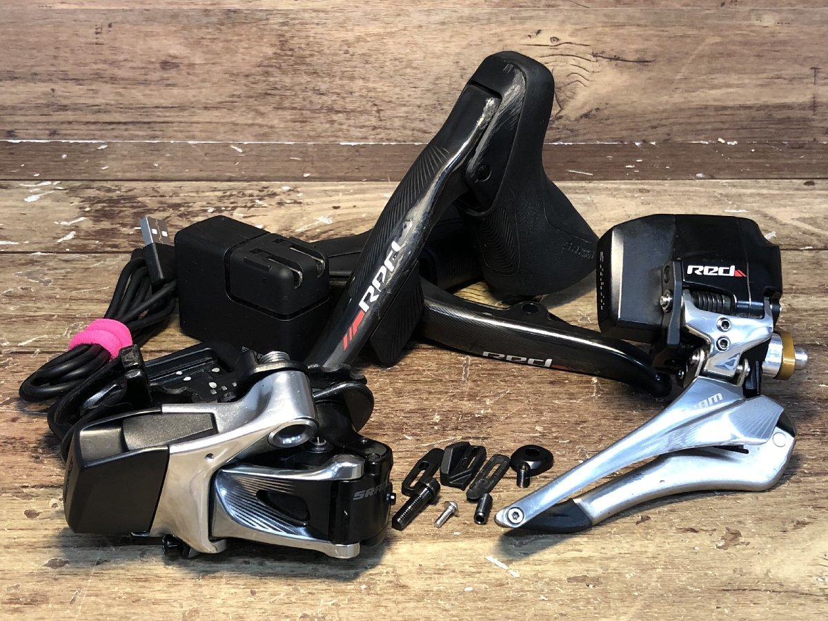 FW418 スラム SRAM レッド Red E-Tap 11s シフトブレーキレバー 前後