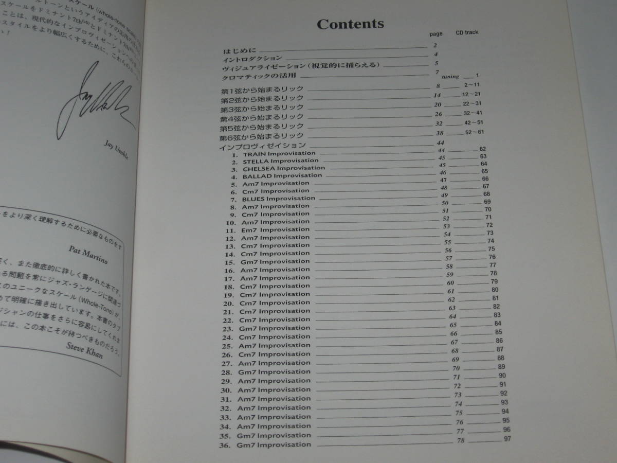 ホールトーン・スケールで弾く ジャズ・ギター・リックス CD付/難あり