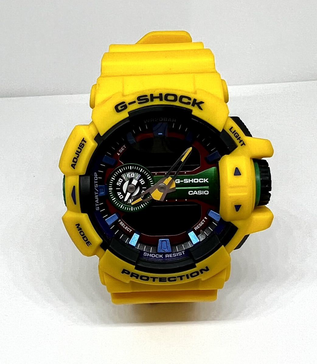 CASIO G-SHOCK 腕時計 GA-400 ハイパーカラーズ デジタル ソーラー