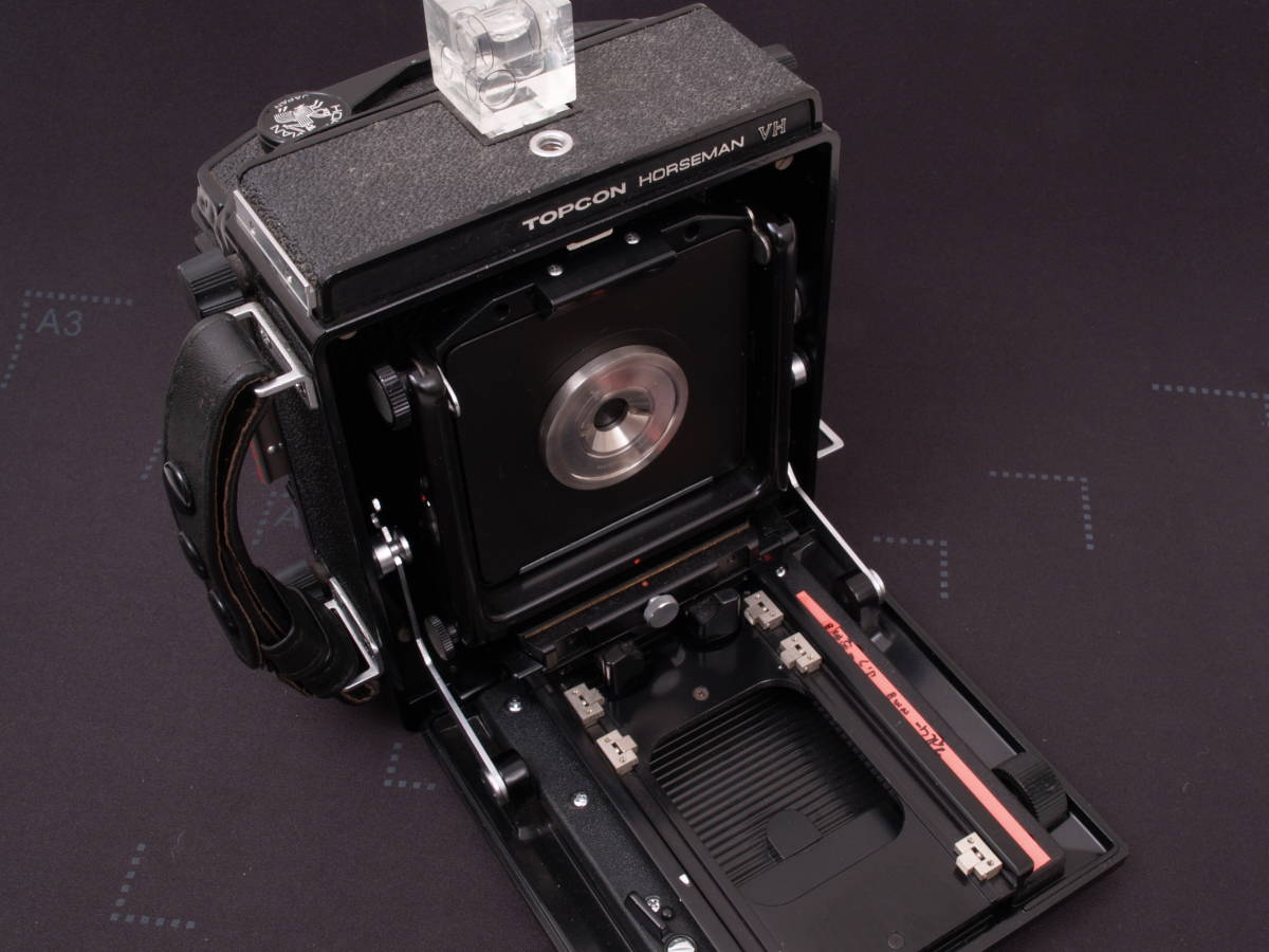トプコンホースマン VH ピンホールカメラ ６ｘ９ - カメラ、光学機器