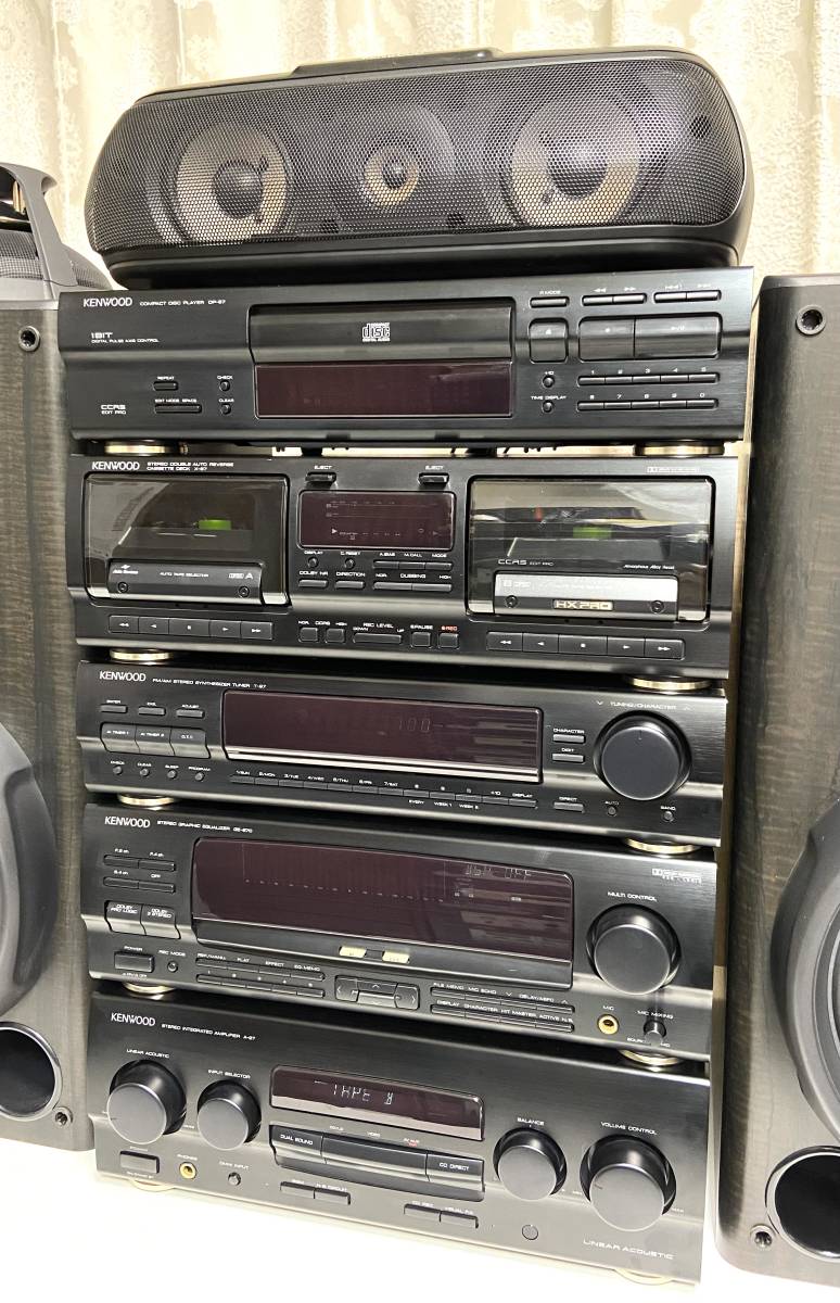 ☆KENWOOD ケンウッド システムコンポ X-87/DP-97/GE-970/T-97/A-97/OMNI-7 item details | JDirectItems Auction | One Map by FROM JAPAN ☆KENWOOD ケンウッド システムコンポ X-87/DP-97/GE-970/T-97/A-97/OMNI-7 item details | JDirectItems Auction | One Map by FROM JAPAN