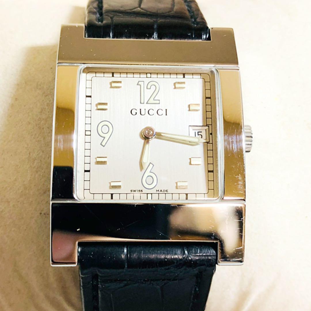 GUCCI 7700M クォーツ メンズ 腕時計-