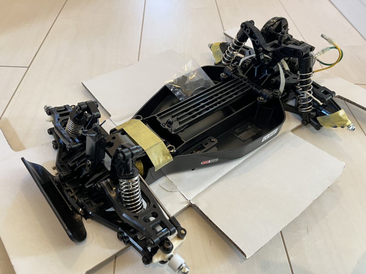 タミヤ DT-02 シャーシ 新品未使用 XB完成品 くまモンバギー タミヤ DT-02 シャーシ 新品未使用 XB完成品 くまモンバギー