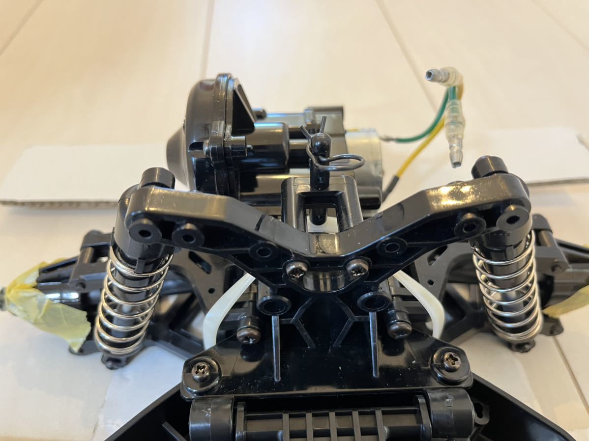 タミヤ DT-02 シャーシ 新品未使用 XB完成品 くまモンバギー タミヤ DT-02 シャーシ 新品未使用 XB完成品 くまモンバギー