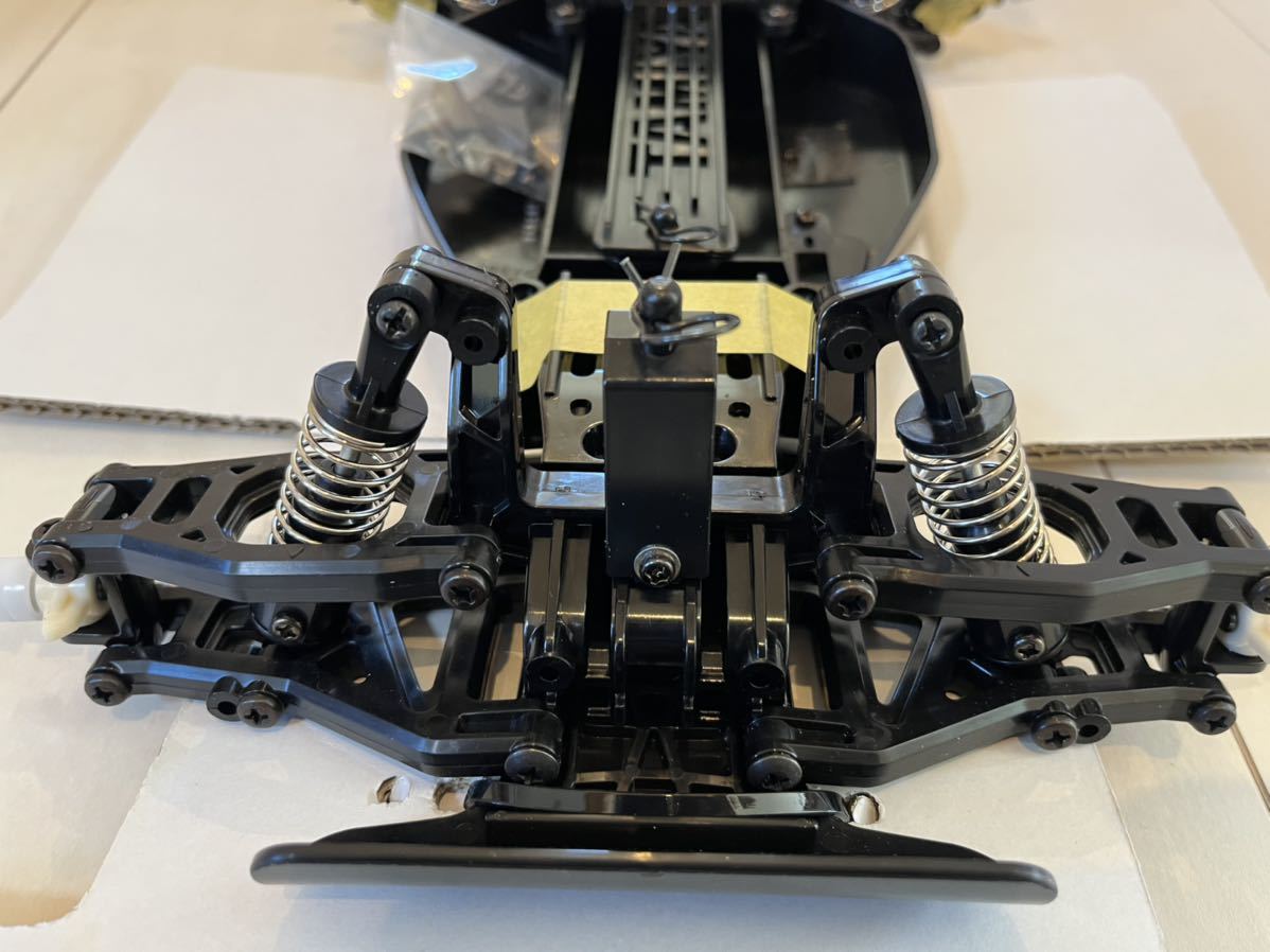 タミヤ DT-02 シャーシ 新品未使用 XB完成品 くまモンバギー タミヤ DT-02 シャーシ 新品未使用 XB完成品 くまモンバギー