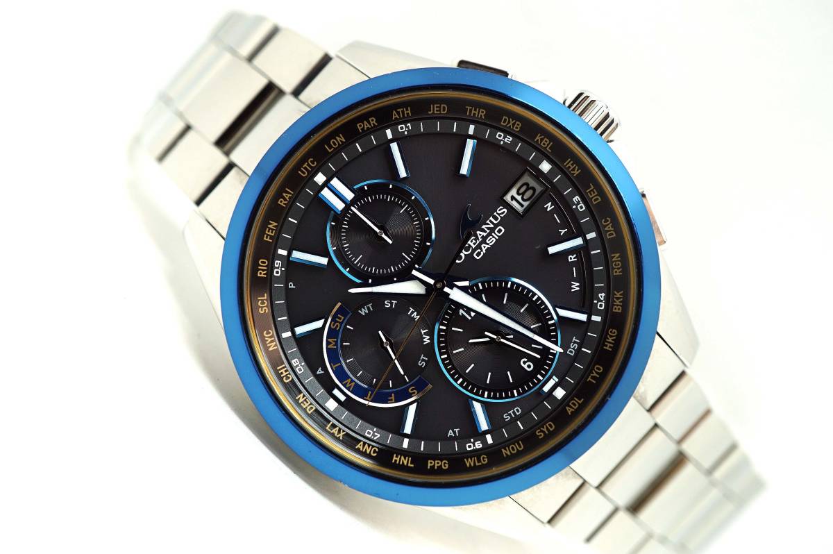 1円~CASIO OCEANUS OCW-T2600G-1AJF オシアナス dpt.fpik.undip.ac.id