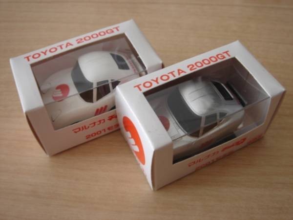 マルナカ チョロＱ 2001モデル トヨタ TOYOTA 2000GT ２色セット