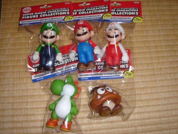 スーパーマリオ ソフビフィギュアコレクション2 全5種セット スーパーマリオ ソフビフィギュアコレクション2 全5種セット