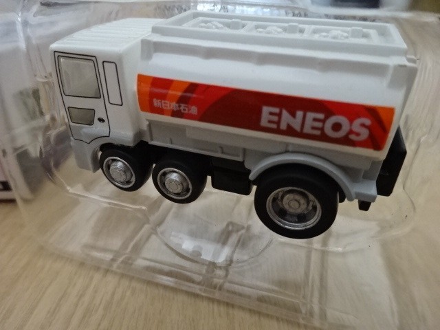 ちびっこ チョロQ トラック コレクション 新日本石油 ENEOS タンクローリー 日野 プロフィア TRUCK COLLECTION HINO PROFIA Toy car_画像4