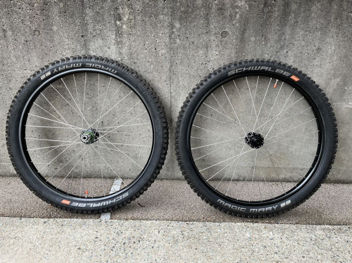 Stan′s NoTubes 27.5インチ ブーストホイールセット Hope pro4ハブ