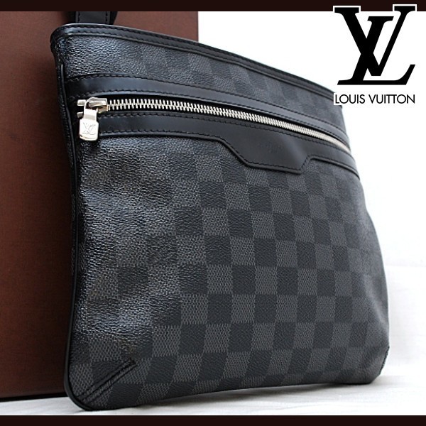 ☆極美品☆ ルイヴィトン Louis Vuitton ダミエグラフィット トマス