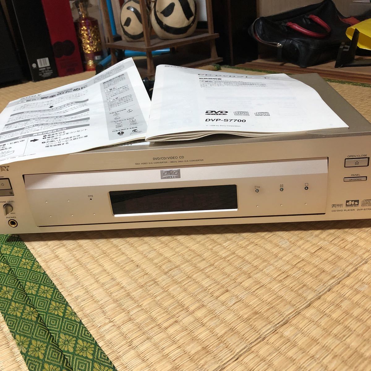 希少■動作良好品■ SONY TA-N9000ES ステレオパワーアンプ　E9000ES コントロールアンプ　RM-TP501E DVP-S7700 最強コラボ　美品_画像8