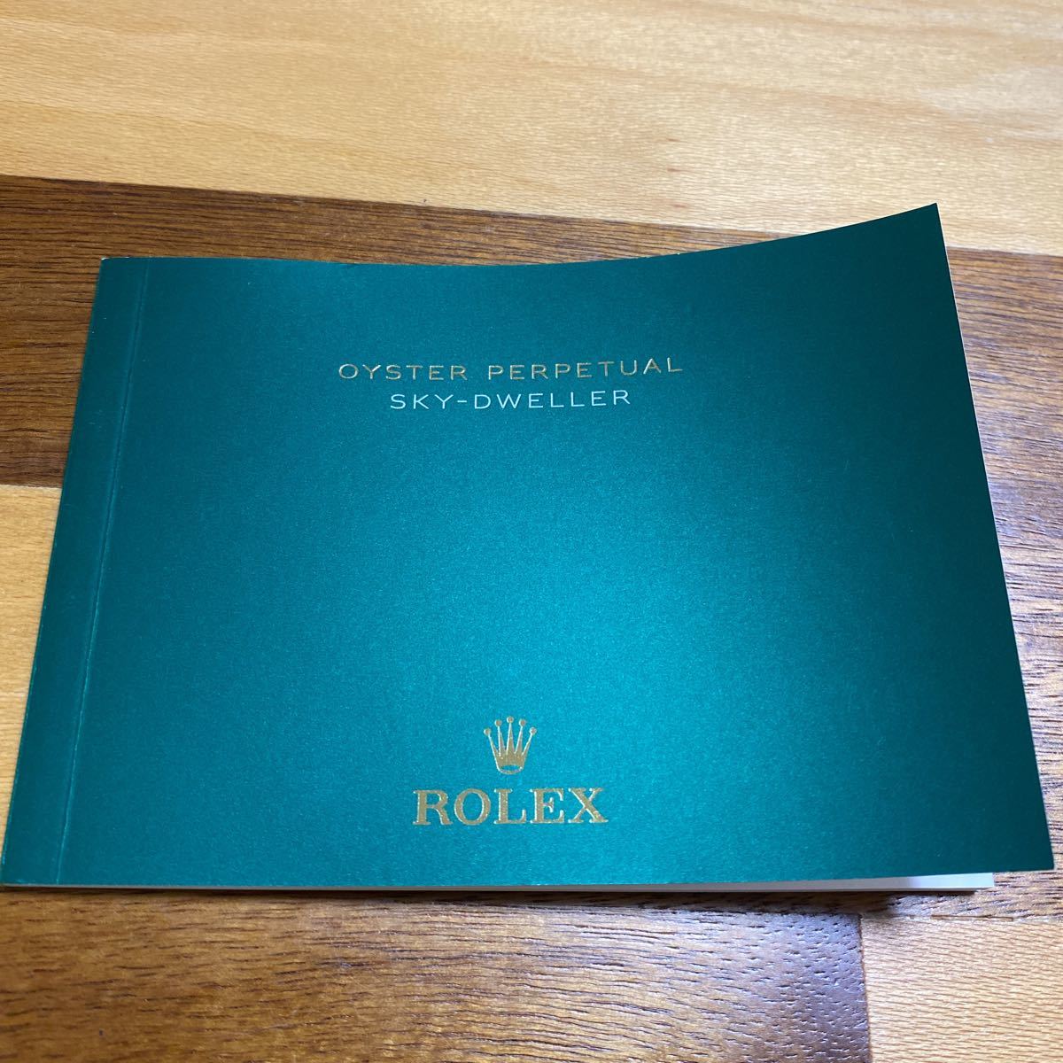 2240【希少必見】ロレックス スカイドゥエラー冊子2019年度版 SKY-DWELLER Rolex_画像1