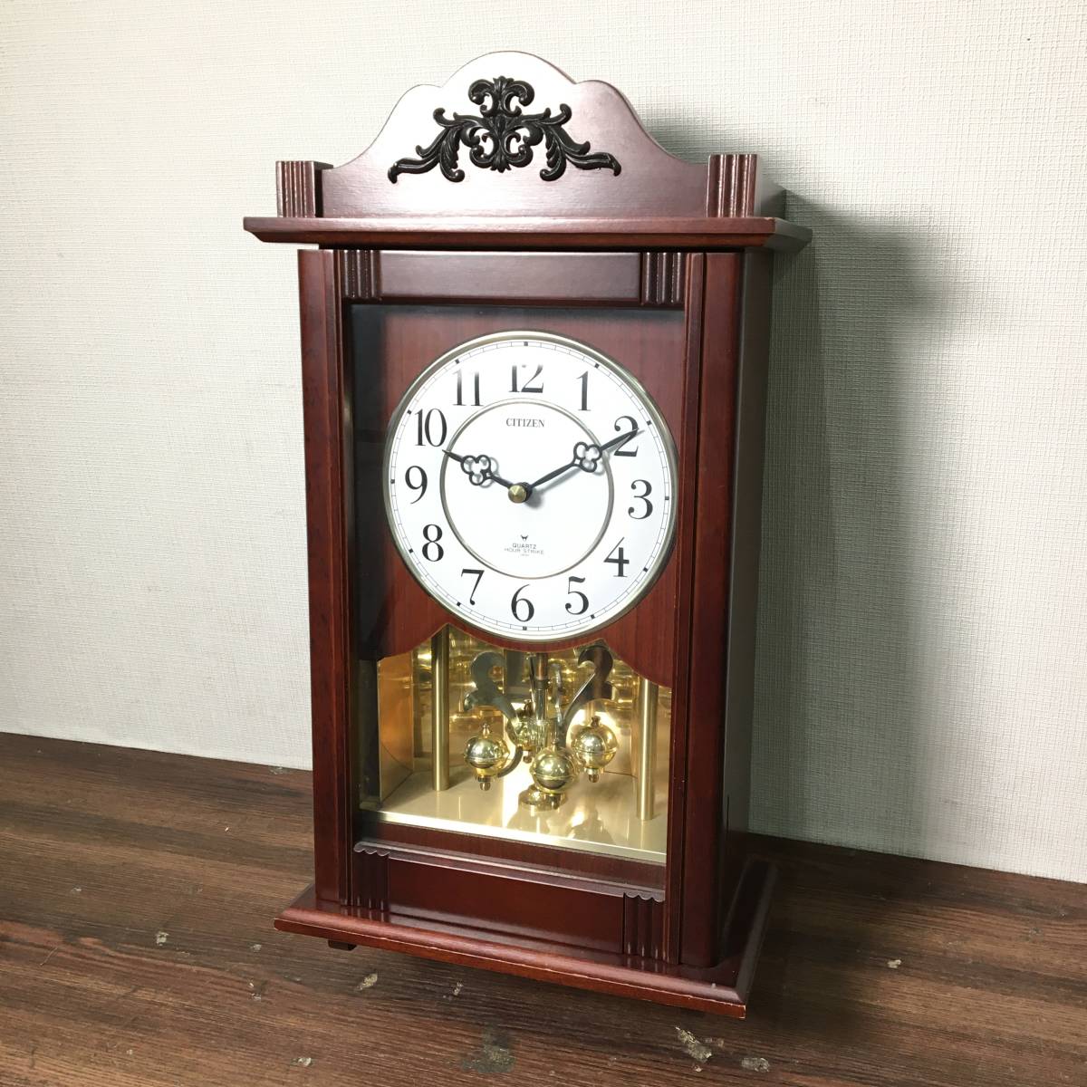 Yahoo!オークション - 【当時物】 CITIZEN シチズン 振り子時計 Yahoo!オークション - 【当時物】 CITIZEN シチズン 振り子時計