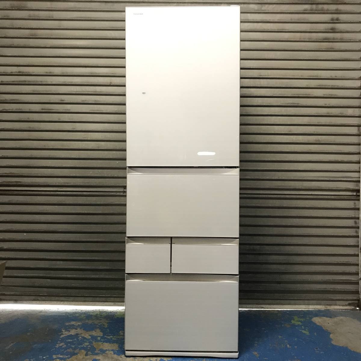 札幌発 TOUSHIBA 5ドア冷蔵庫 ラピスアイボリー GR-R470GW 465L 札幌発 TOUSHIBA 5ドア冷蔵庫 ラピスアイボリー GR-R470GW 465L