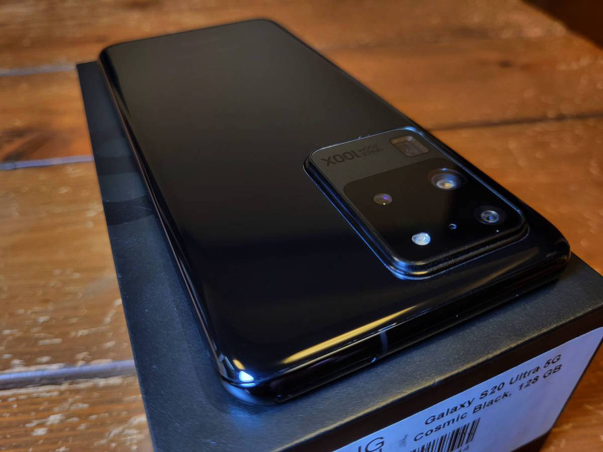 SAMSUNG Galaxy S20 Ultra 5G SM-G988U コスミックブラック SIMフリー