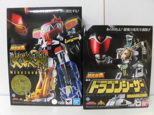 超合金魂 恐竜戦隊ジュウレンジャー GX-72 大獣神 / GX-78 ドラゴン