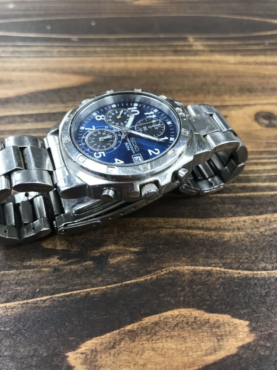 △【売り切り】SEIKO セイコー 海外モデル CHRONOGRAPH クロノグラフ