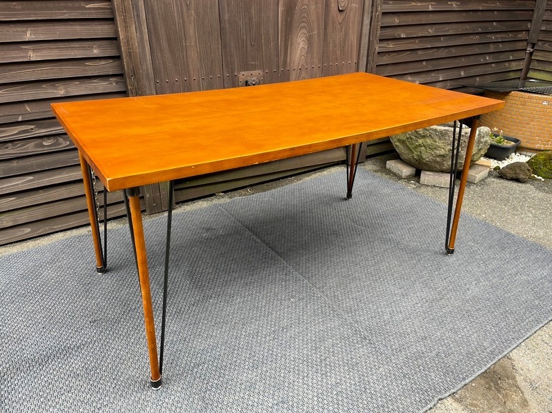 ACME Furniture ダイニングテーブル W1495 4人掛け 木製 インダストリアル アクメファニチャー 作業台 リビング テーブル