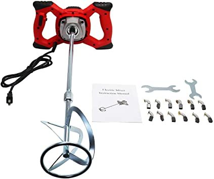 red かくはん機 攪拌機 コンクリート ミキサー 電気セメントミキサー 6