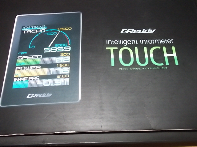 トラスト インテリジェント インフォメーター タッチ 最新1.09 OBDと日産NON-OBD ハーネス付き 美品 6